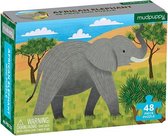 Mudpuppy Mini Puzzle/African Elephant