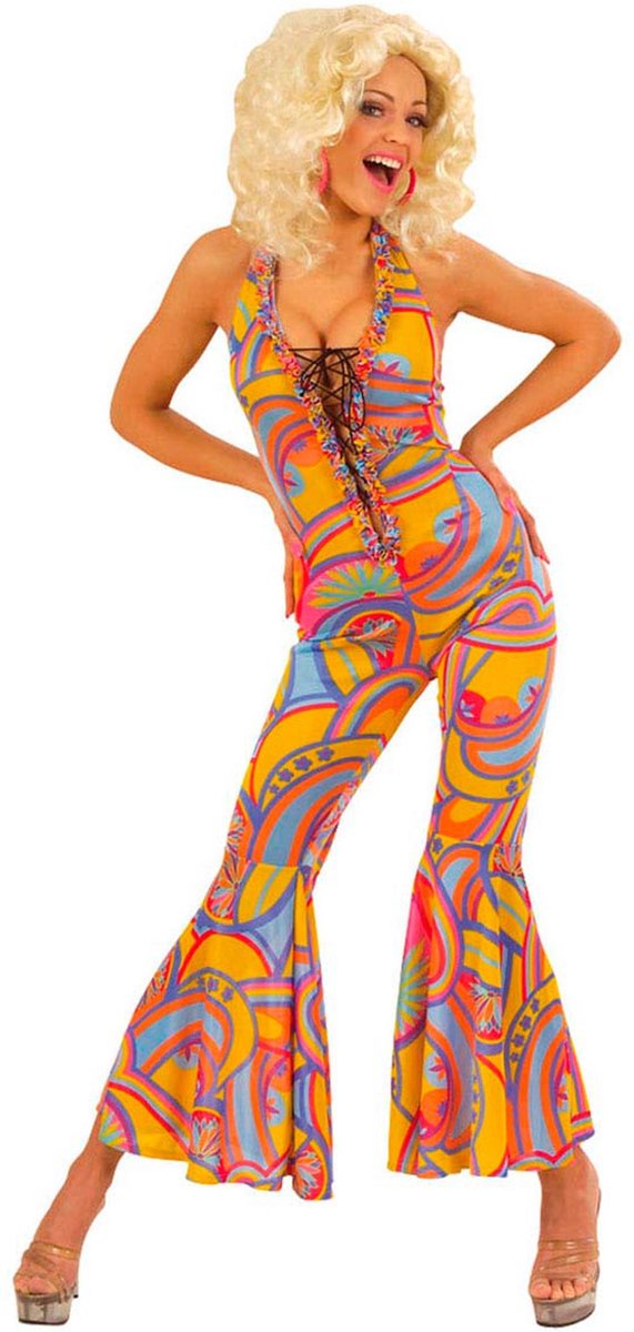 Funky schoonheid seventees kostuum - Maat L