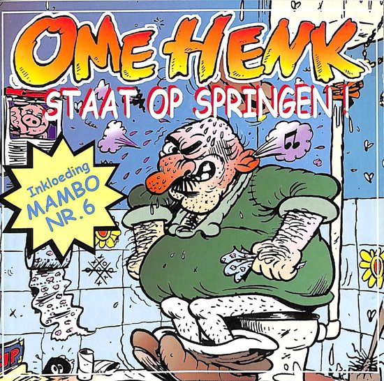 Omslag van Ome Henk - Staat Op Springen CD