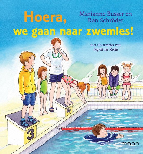 Hoera, we gaan naar zwemles! - cover