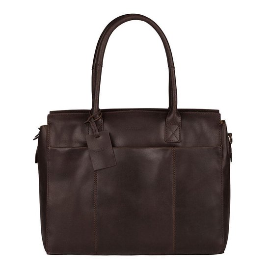 Burkely Vintage Doris Laptopbag - Schoudertas - Bruin