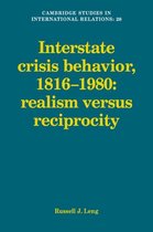 Interstate Crisis Behavior 1816-1980