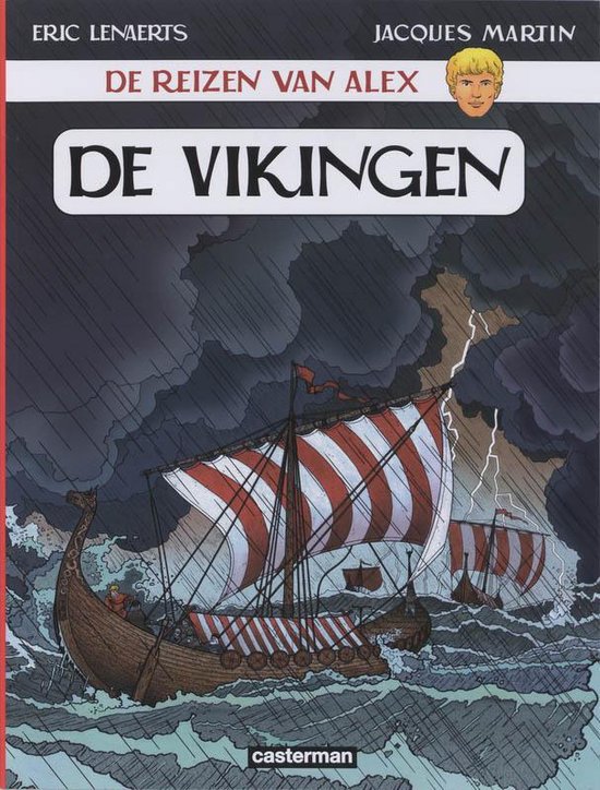 Cover van het boek 'De Reizen van Alex / De Vikingen' van J. Martin