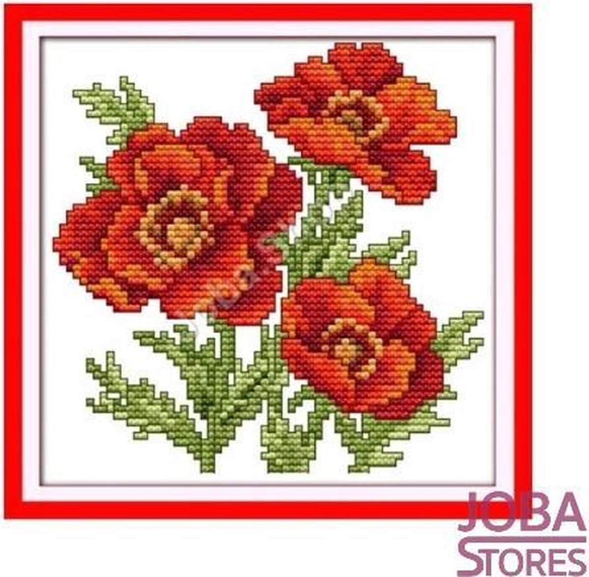 Borduurpakket Borduurpakket Vogels Patroon Borduren Kit voor Beginner DIY Handgemaakte Embroidery Fancywork Naaien Kruissteek Set Kruissteek Kit (kleur: Kit-6, maat: zonder hoepel