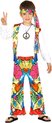 Fiestas Guirca Verkleedpak Hippie Junior Wit Maat 122/134