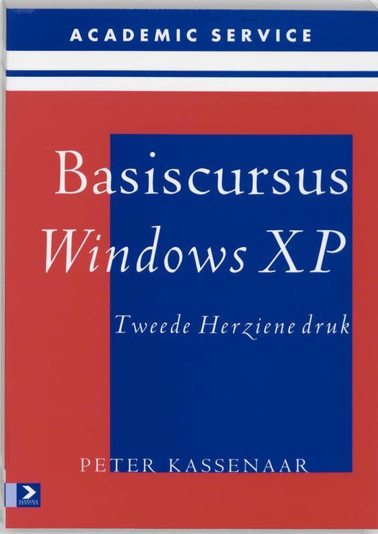 Cover van het boek 'Basiscursus Windows XP' van Peter Kassenaar