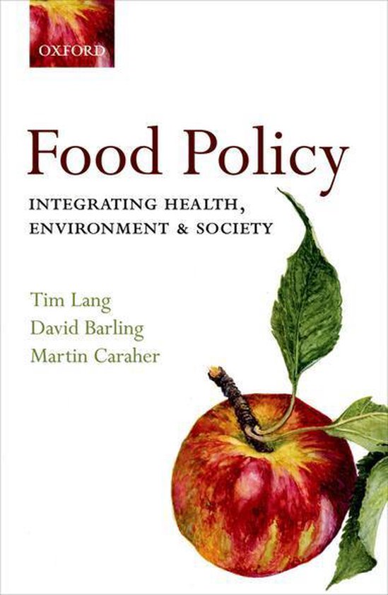 Food Policy: Integrating health, environment and society - cover