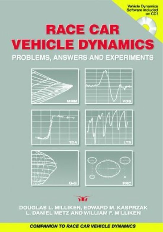 Race Car Vehicle Dynamics 9780768011272 Douglas L. Milliken