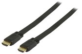 Goobay HDMI kabel plat - zwart - 2 meter