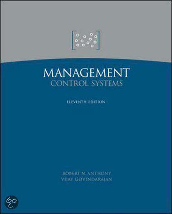 management control systems - cover