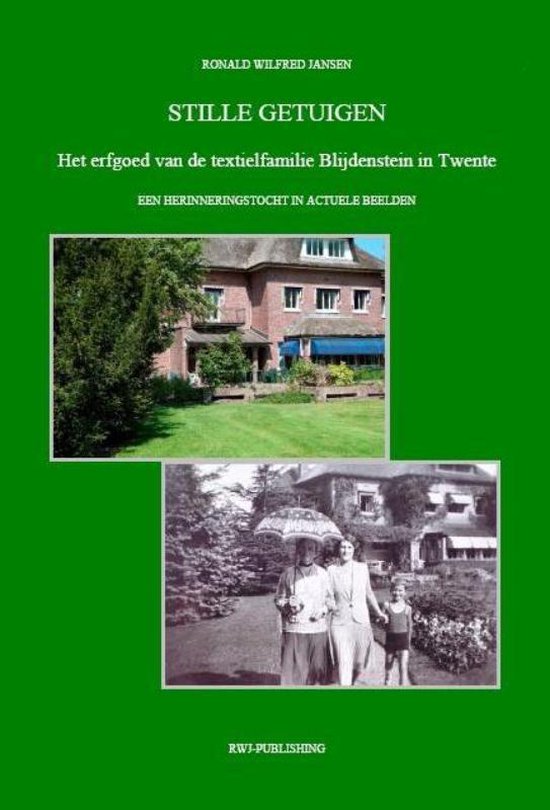 Cover van het boek 'Stille getuigen' van Ronald Wilfred Jansen