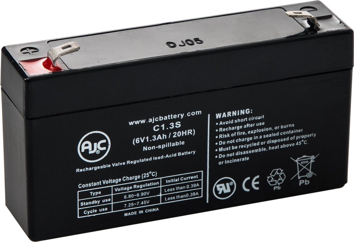 2-Power NP12-6 Lood-zuur 12000mAh 6V oplaadbare batterij/accu