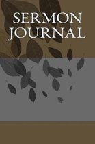 Sermon Journal