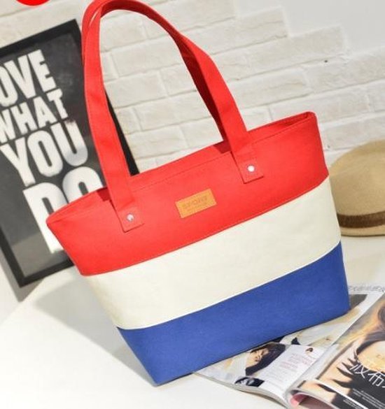 Nederlandse tas rood wit blauw tas holland tas trendy moderne tas Nederland  tas | bol.com