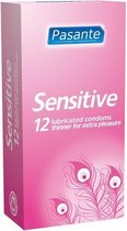 Pasante Sensitive - 12 stuks - Condooms