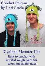 Cyclops Monster Hat for Teens Crochet Pattern