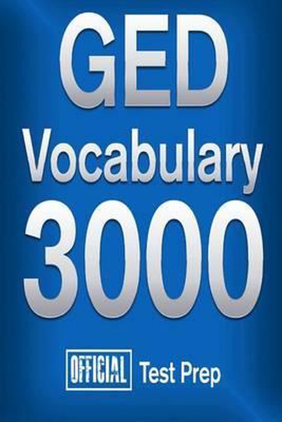Official GED Vocabulary 3000 9781517510794 Official Test Prep