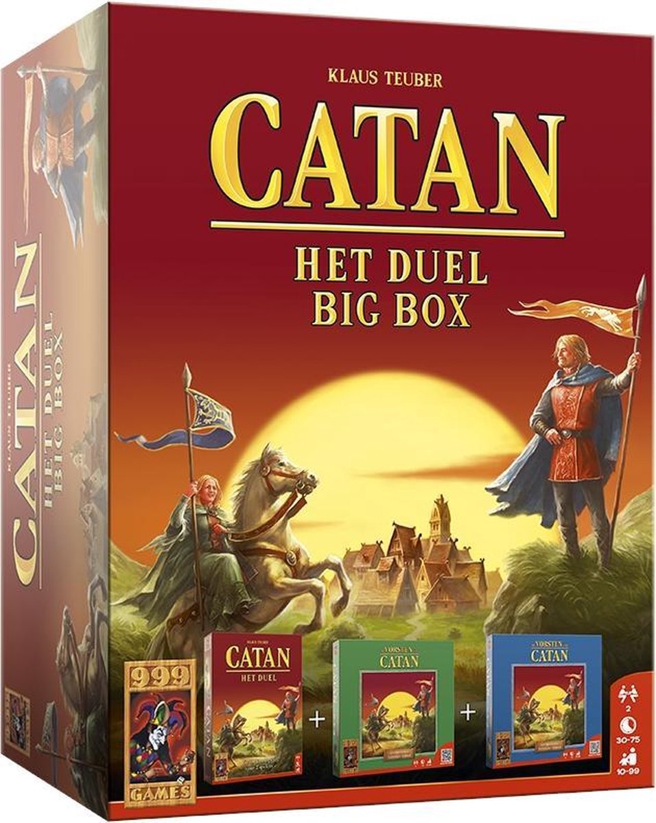 timmerman fout rook Catan: Het Duel Big Box Kaartspel | Games | bol.com