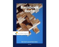 Omslag van Basisboek Recht