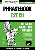 English-Czech phrasebook and 1500-word dictionary