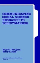Communicating Social Science Research To Policymakers