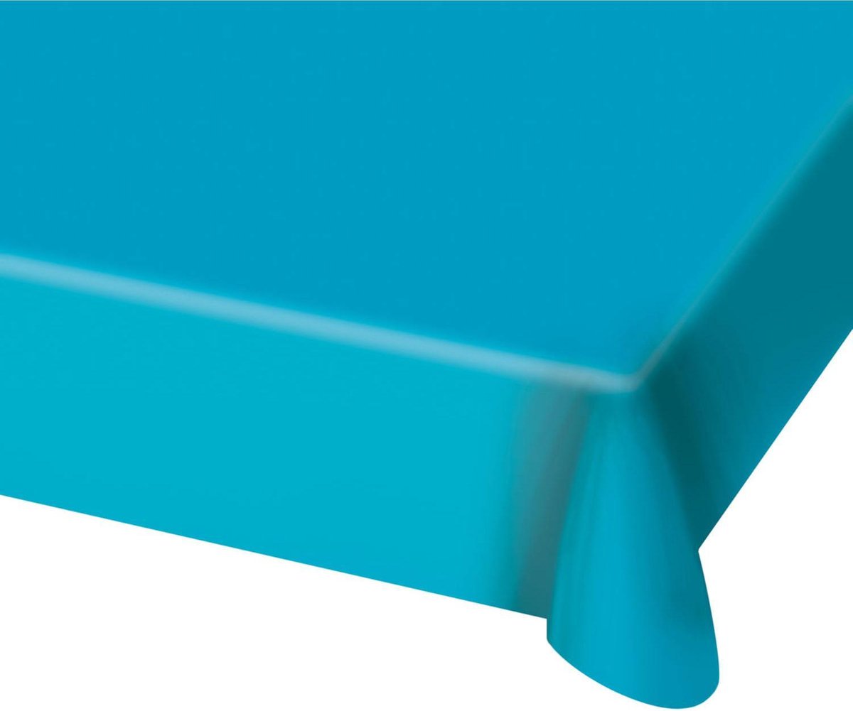 Folat - PE Tafelkleed Azuur Blauw (130 x 180cm)
