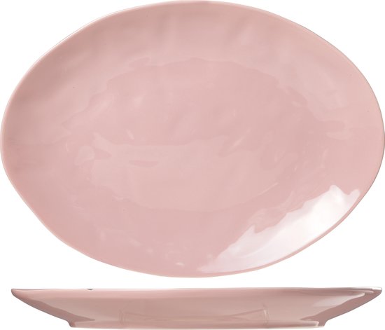 Cosy & Trendy Ice Cream Pink Schotel - Ovaal - 37 cm -  Set-4