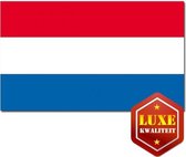 Luxe vlag Nederland 150 x 225 cm