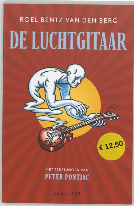 Cover van het boek 'De luchtgitaar' van Roel Bentz van den Berg