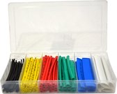 Krimpkous set - 100 stuks - gekleurd - in box