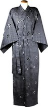 YUKATA JAPONAIS ORIGINAL sans marque AVEC CREST DESIGN (TAILLE VOIR LA DESCRIPTION DU PRODUIT !!) Kimono de nuit unisexe XL