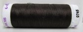 AMANN Mettler Silk Finish Cotton 0745 / Donker Bruin, 5 ROLLETJES a 150m.