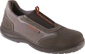 WERKSCHOENEN - ABOUTBLU CEFALU - S1P - MAAT 48 - SUÉDE LEER - VERWIJDERBARE INLEGZOOL - COMPOSIET VEILIGHEIDSNEUS - METAALVRIJ - SCHOKABSORBERENDE HIELEN