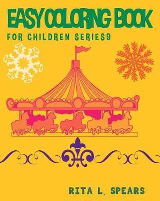 Learning and Creative by Coloring Book- Easy Coloring book F ... - cover