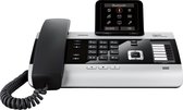 Gigaset DX800A - DECT telefoon - Ideaal voor op kantoor - Meerdere lijnen tegelijkertijd mogelijk - IP, ISDN en normale verbinding - zwart