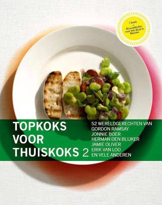 Cover van het boek 'Topkoks voor Thuiskoks 2' van M. van Spronsen