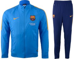 Nike FC Barcelona Revolution - Trainingspak Mannen - Maat M - blauw/navy/geel | bol.com