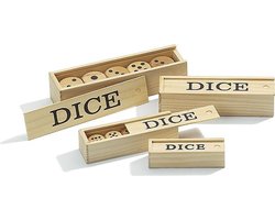 Philos houten dobbelstenen 20mm