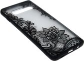 Mandala bloemen hoesje Geschikt voor Samsung Galaxy S10 Plus