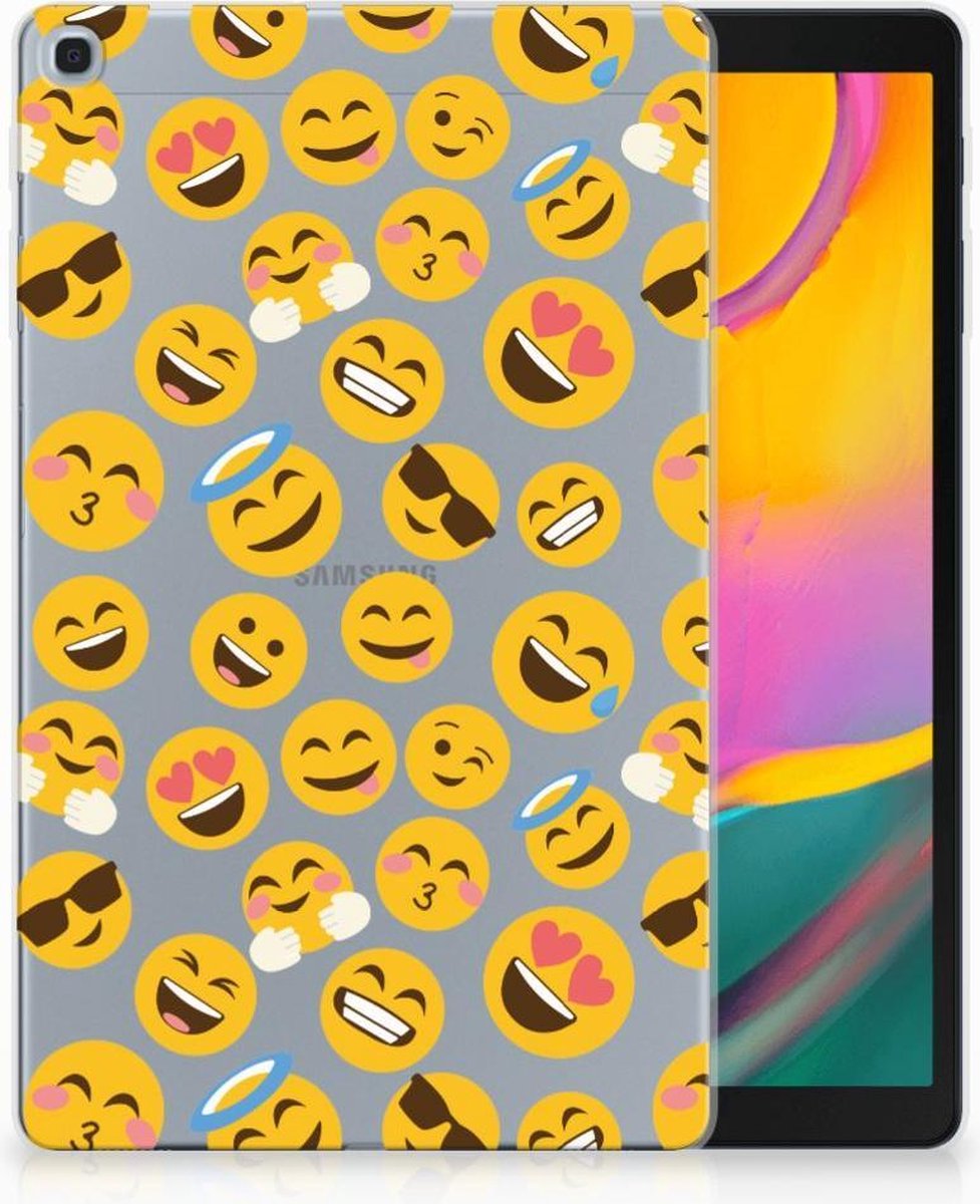 Samsung Galaxy Tab A 10.1 (2019) Hippe Hoes Emoji