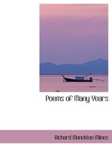 Poems of Many Years