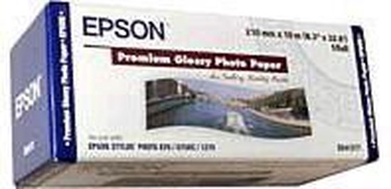 Epson Pakken Fotopapier Premium Glossy Photo Paper Roll 210 Mm X 10 M