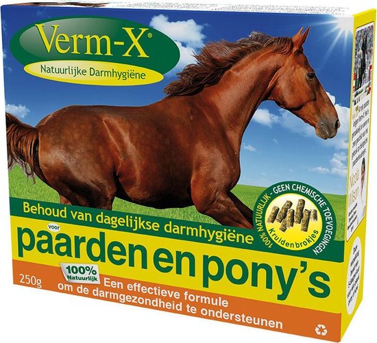 Verm-X paard - brokjes 250 gr.