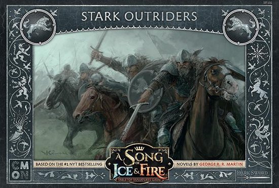 Afbeelding van het spel Asmodee A Song of Ice & Fire Stark Outriders - EN