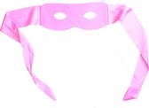 Lg-imports Verkleedmasker Superhero 17 X 7 Cm Roze