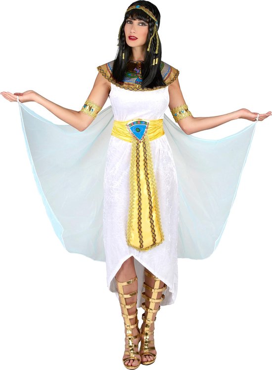 Vegaoo - Egyptische koningin outfit met sluier voor vrouwen