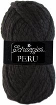 Scheepjes Peru 070 Grijs. PAK MET 10 BOLLEN a 100 GRAM. INCL. Gratis Digitale vinger haak en brei toerenteller