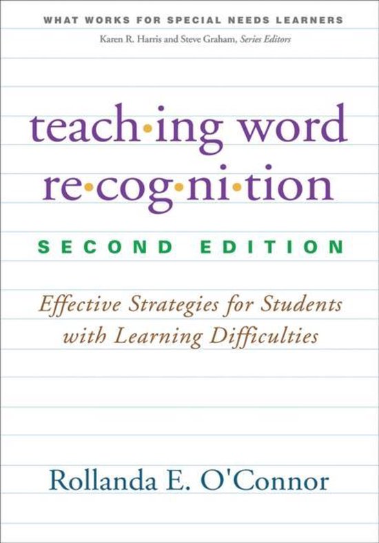 Teaching Word Recognition 9781462516315 Rollanda E. O'Connor