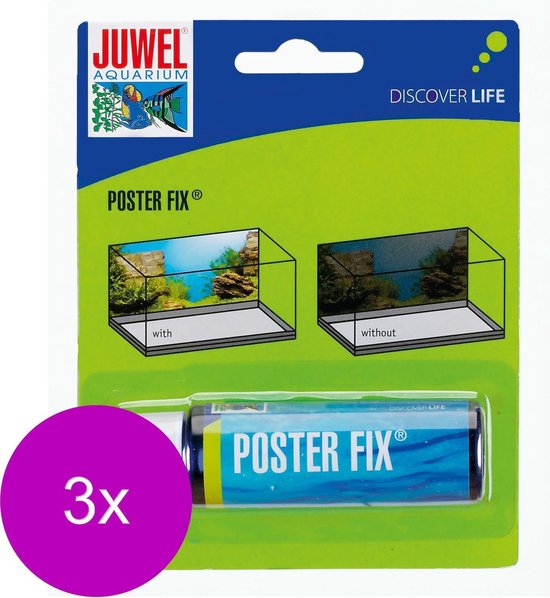 Juwel PosterFix, Colle pour poster de fond d'aquarium