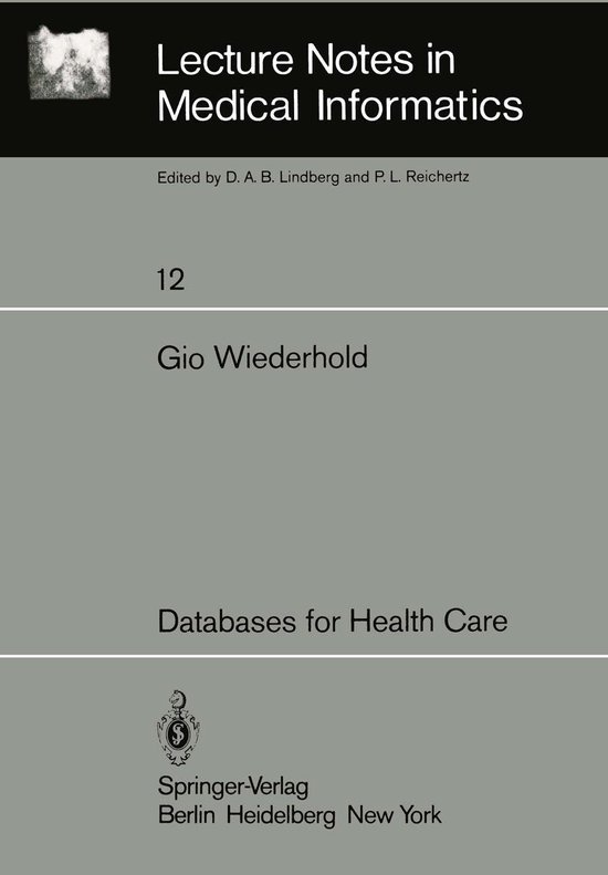 Medicine (R0) - Databases for Health Care - cover